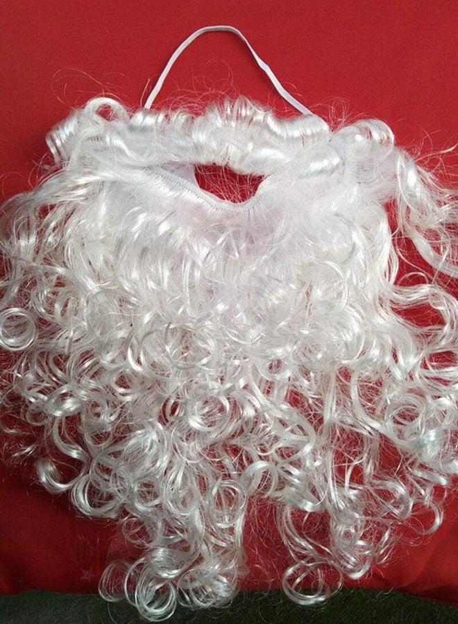 Sesonby 3 Number 3 To 4 Years Santa Dress Goggles And Beard Combo Santa Costume Christmas Dress Christmas Party Dress Synthetic Woven Santa Claus Dress Christmas Santa Costume for Kids Children - Image 2